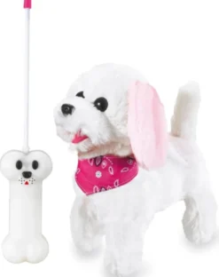 Radiostyrd Trixi Plush Hund Rosa Leksakshund