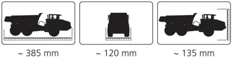 Radiostyrd Volvo Dumper A406 Jamara 1:20 2,4 Ghz