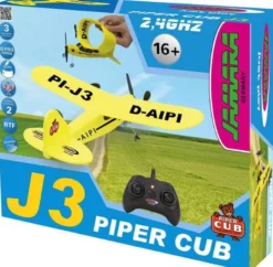 Radiostyrt Flygplan Piper J3-Club Gyro 2,4 Ghz Jamara