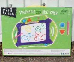 Ritplatta 4 färger Magnetisk Leksak med tillbehör