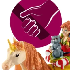 Schleich Bayala Fairy Marween med glitterenhörningmed 70567