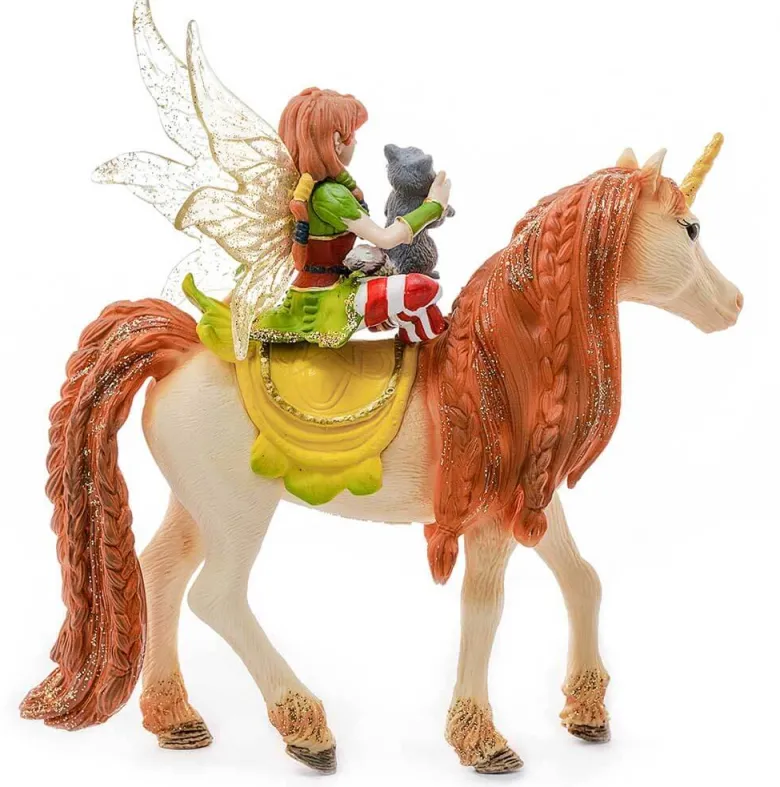 Schleich Bayala Fairy Marween med glitterenhörningmed 70567
