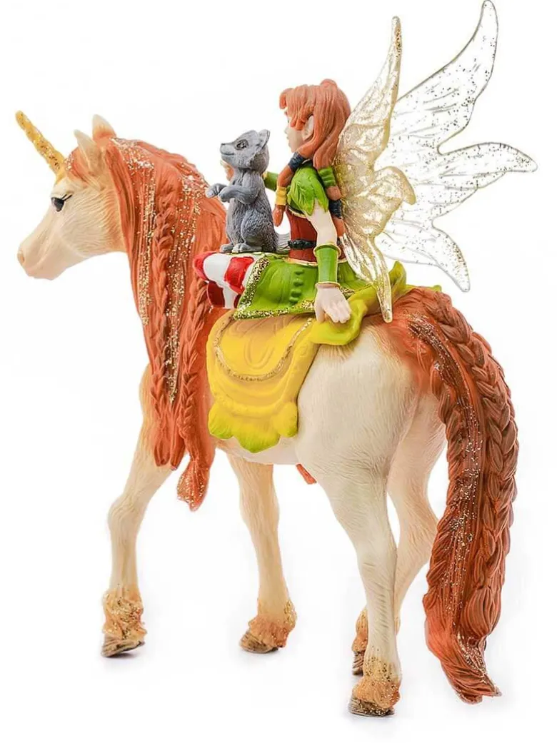 Schleich Bayala Fairy Marween med glitterenhörningmed 70567