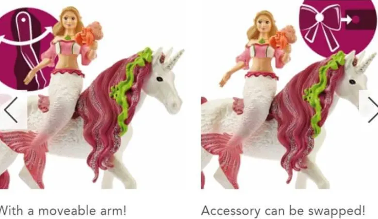 Schleich Bayala Sjöjungfru Feya Havsenhörning 70593