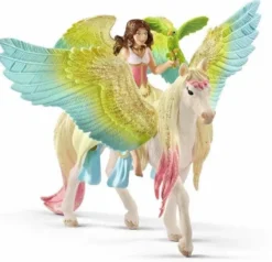 Schleich Bayala Surah med Glitterpegasus 70566
