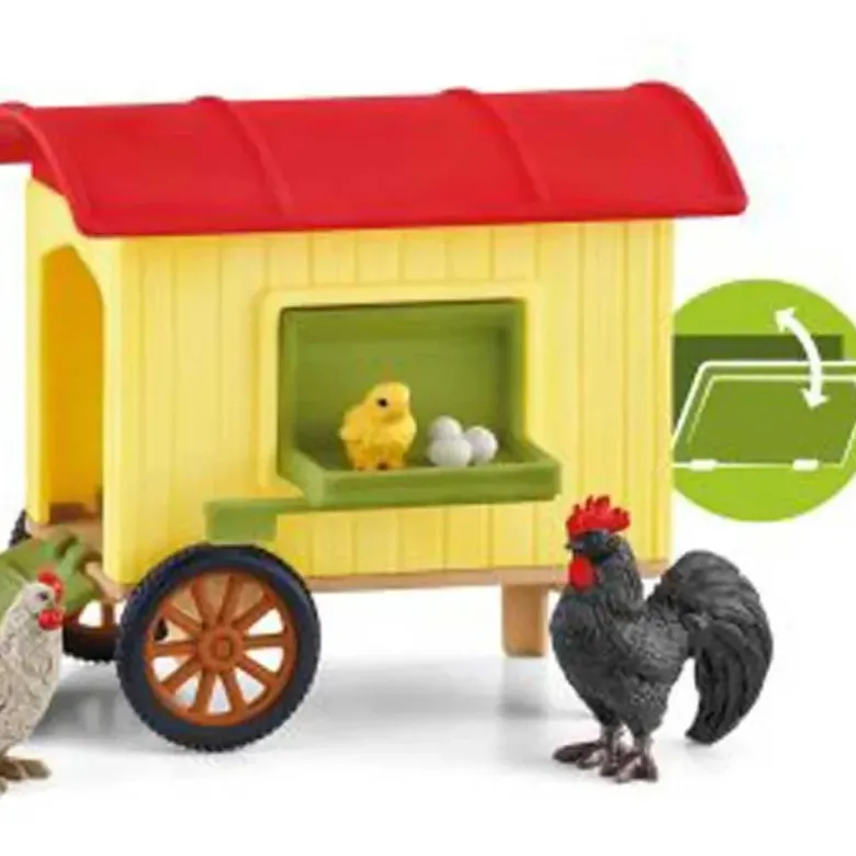 Schleich Flyttbar hönsbur 42572