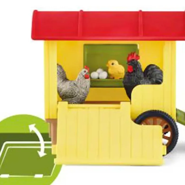 Schleich Flyttbar hönsbur 42572
