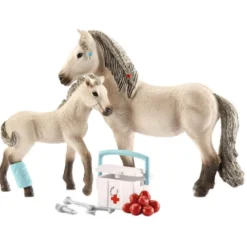 Schleich Hannahs Förstahjälpensats Islandshästar 42430