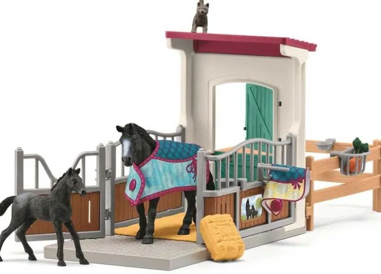 Schleich Hästbox Med Sto och Föl 42611