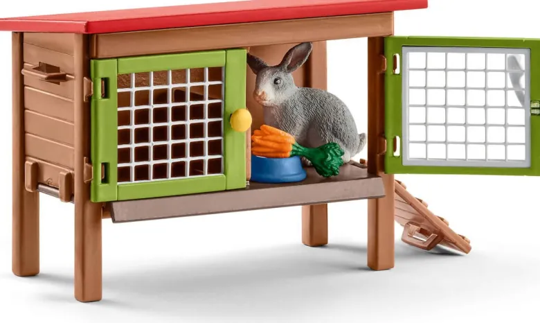Schleich Kaninbur med Kaniner 42728