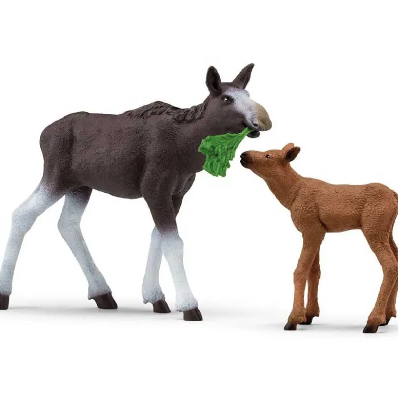 Schleich Älgfamilj Moose Family 42629