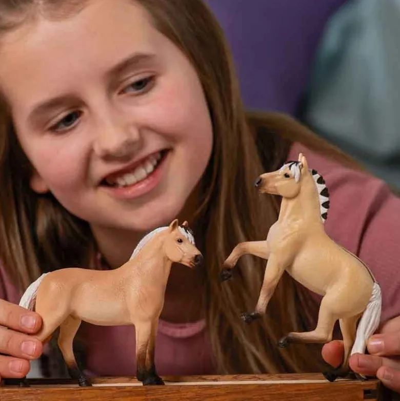 Schleich Norsk Fjordhäst Valack. Norwegian Fjord Horse Gelding 13979