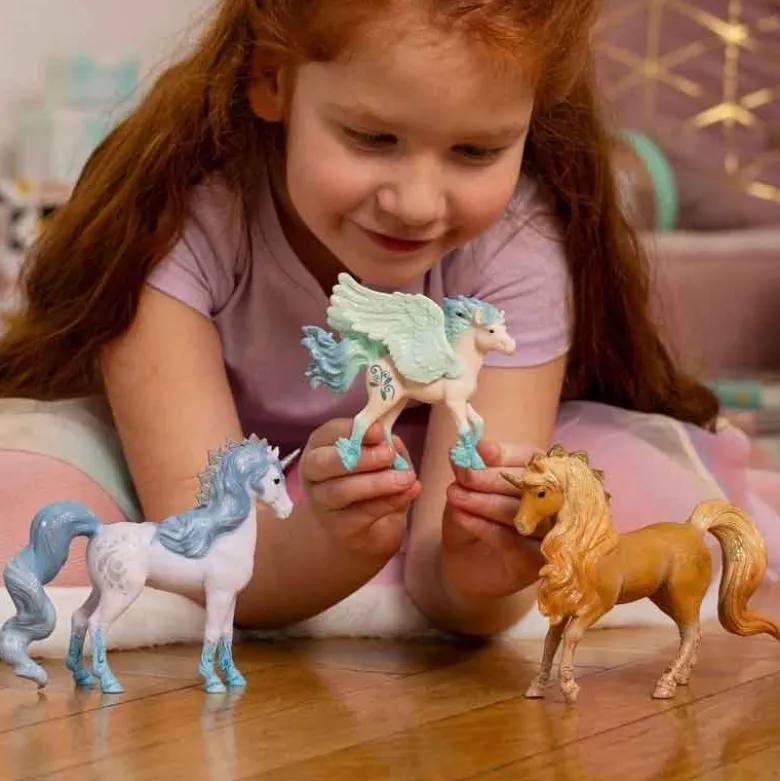Schleich Stormy Enhörning Föl. Stormy Unicorn Foal Bayala 70824