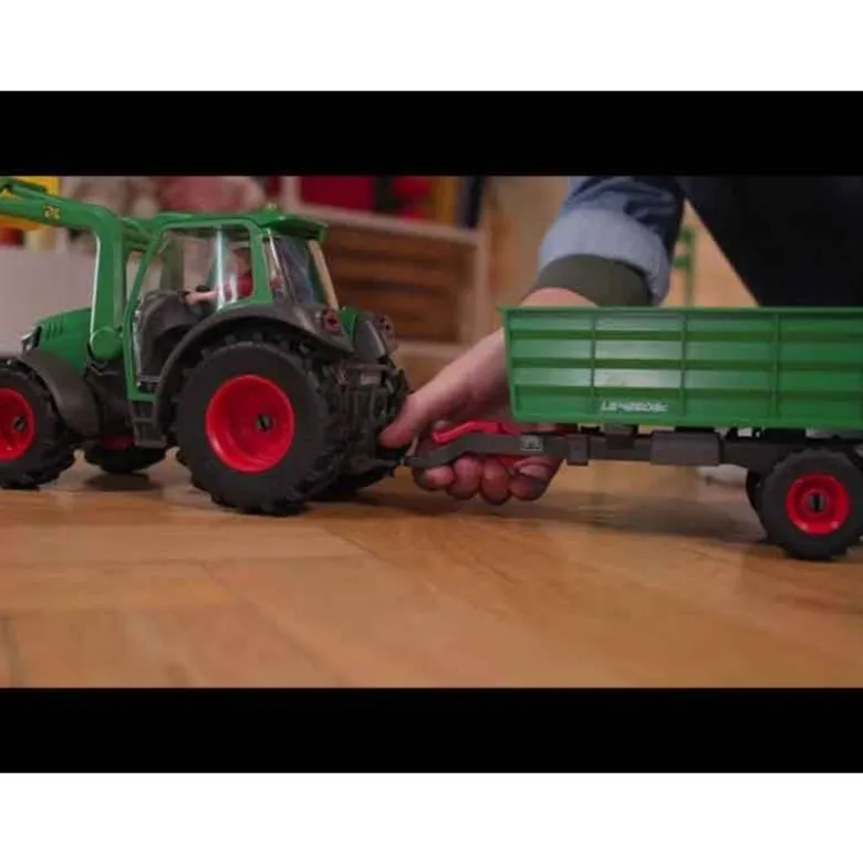 Schleich Traktor med släp 42608