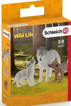 Schleich Varghona med valpar 42472