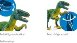 Schleich Velociraptor Dinosaurie 14585 - 18 cm