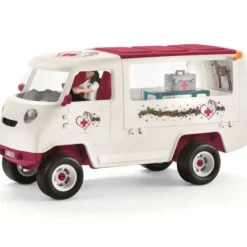 Schleich Veterinärsbil med Hanoverian Föl 42370