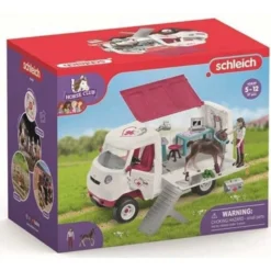Schleich Veterinärsbil med Hanoverian Föl 42370
