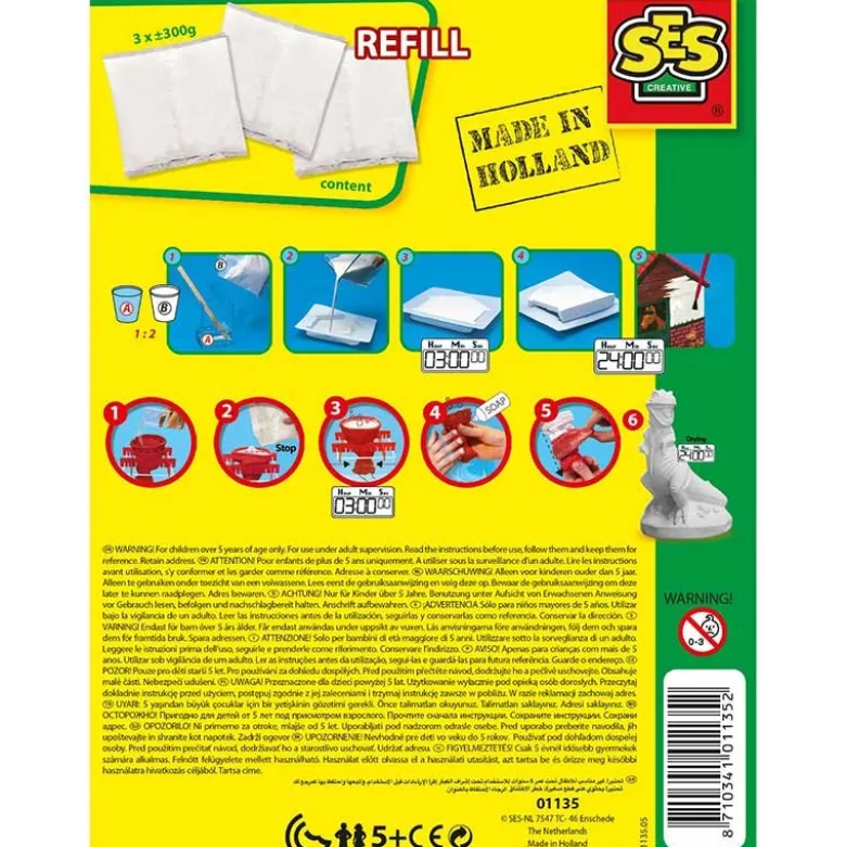 SES Gjutmassa för gjutning hobbymaterial