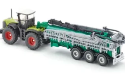 Siku Claas Xerion traktor med flytgödselspridare 1827 - 1:87