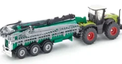 Siku Claas Xerion traktor med flytgödselspridare 1827 - 1:87