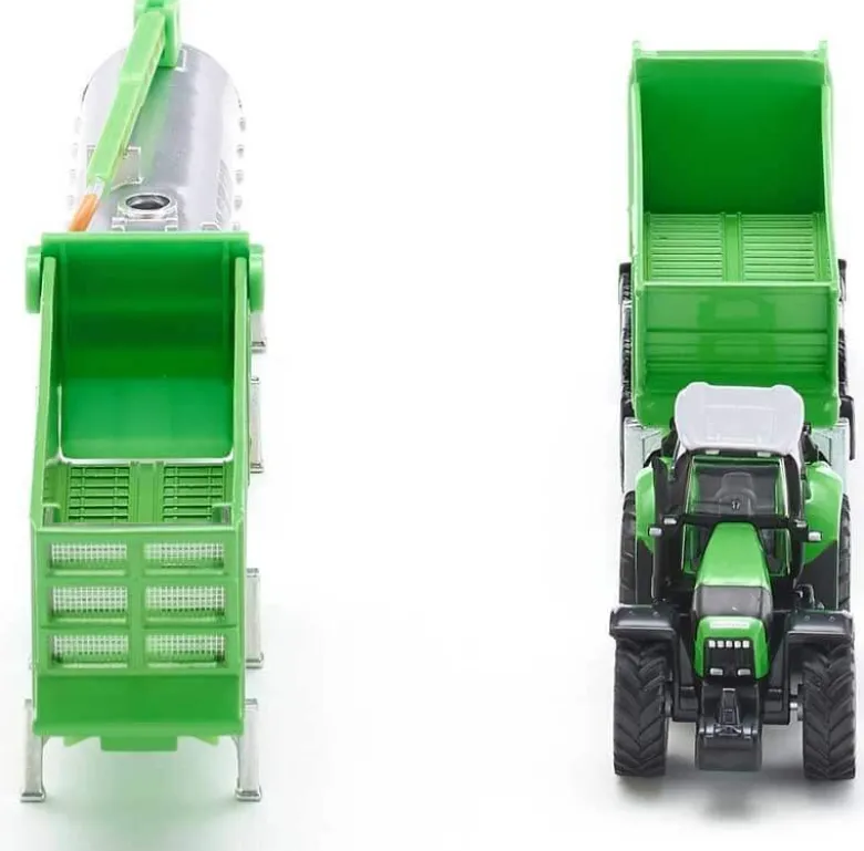 Siku Deutz Fahr Traktor med Trailer set 1848 - 1:87