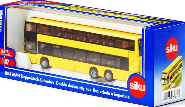 Siku Dubbeldäckare Leksaksbuss 1884 - 1:87