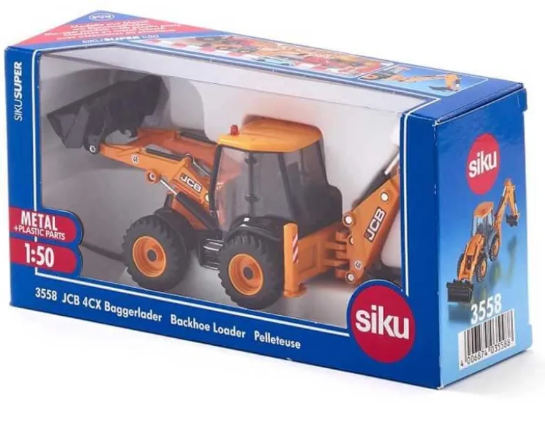 Siku JCB Traktorgrävare 3558 - 1:50