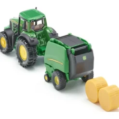 Siku John Deere traktor med Balpress 1665