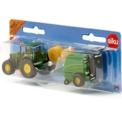 Siku John Deere traktor med Balpress 1665