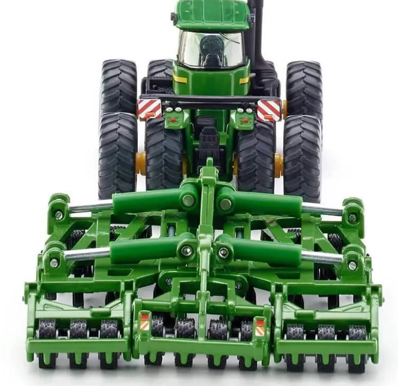 Siku John Deere traktor med kultivator 1856 - 1:87