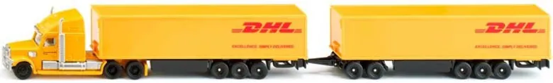 Siku Lastbil Långtradare DHL 1806 skala 1:87