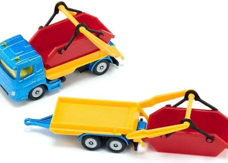 Siku lastbil med container och släp 1695