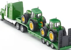 Siku lastbil med trailer och John Deere traktorer 1837 - 1:87