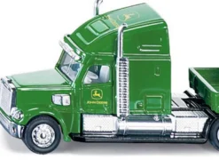 Siku lastbil med trailer och John Deere traktorer 1837 - 1:87