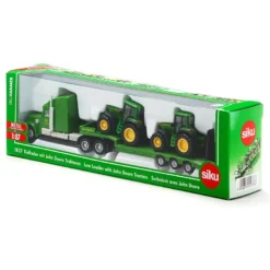 Siku lastbil med trailer och John Deere traktorer 1837 - 1:87