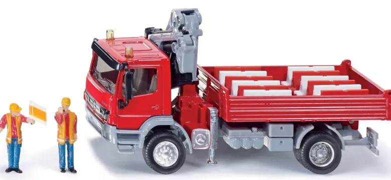 Siku Lastbil Mercedes Benz Atego med kran 3534 - 1:50