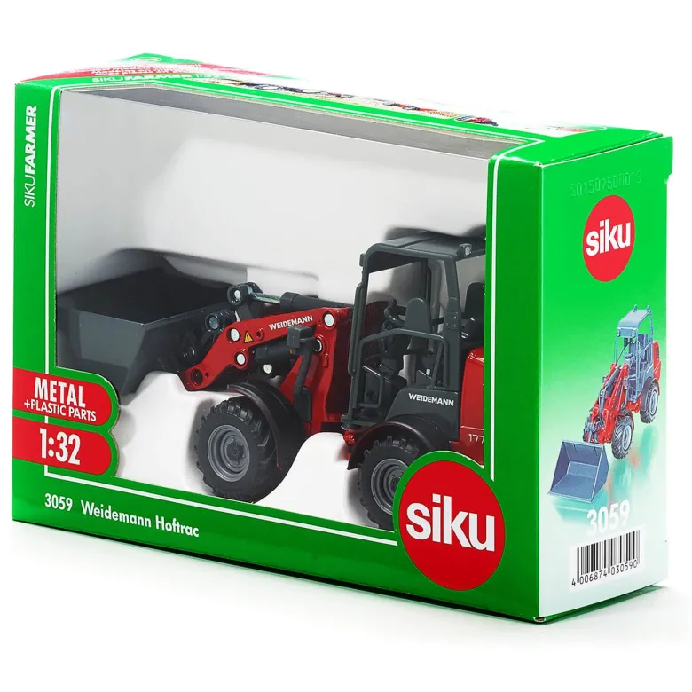 Siku Ledad Hjullastare Weidemann Hoftrac 3059 1:32
