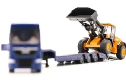 Siku MAN Lastbil Transport med JCB Lastmaskin 1:87