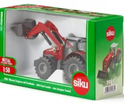 Siku Massey Ferguson 8690 med Lastare 1985 - 1:50