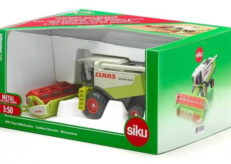 Siku Skördetröska Claas Lexion 600 skala 1991 - 1:50