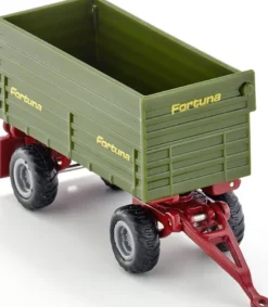 Siku Traktor Dubbelaxlat Släp 1077