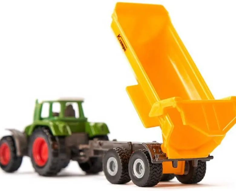 Siku Traktor Fendt 926 Vario med släp Krampe 1605