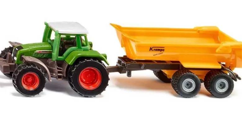 Siku Traktor Fendt 926 Vario med släp Krampe 1605