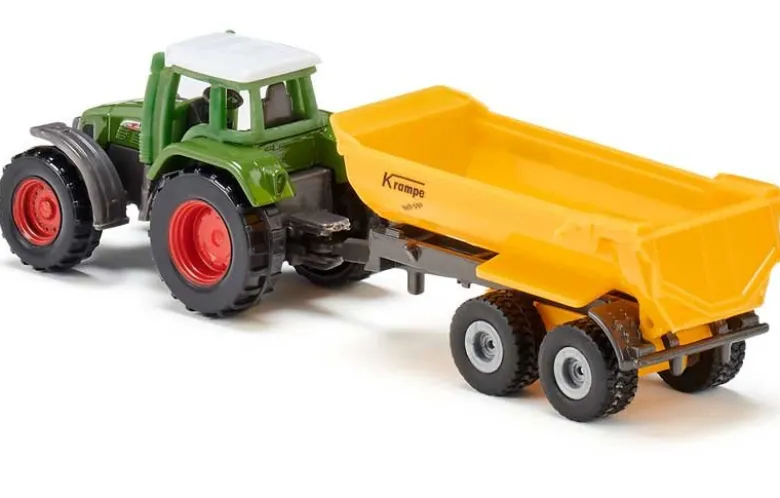 Siku Traktor Fendt 926 Vario med släp Krampe 1605