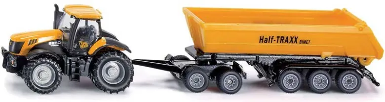Siku Traktor JCB med Dolly släp 1858 - 1:87