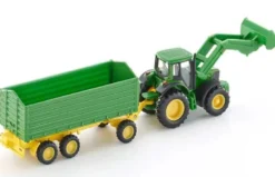 Siku Traktor John Deere 6920 S med lastare och släp 1843 - 1:87