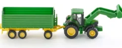 Siku Traktor John Deere 6920 S med lastare och släp 1843 - 1:87