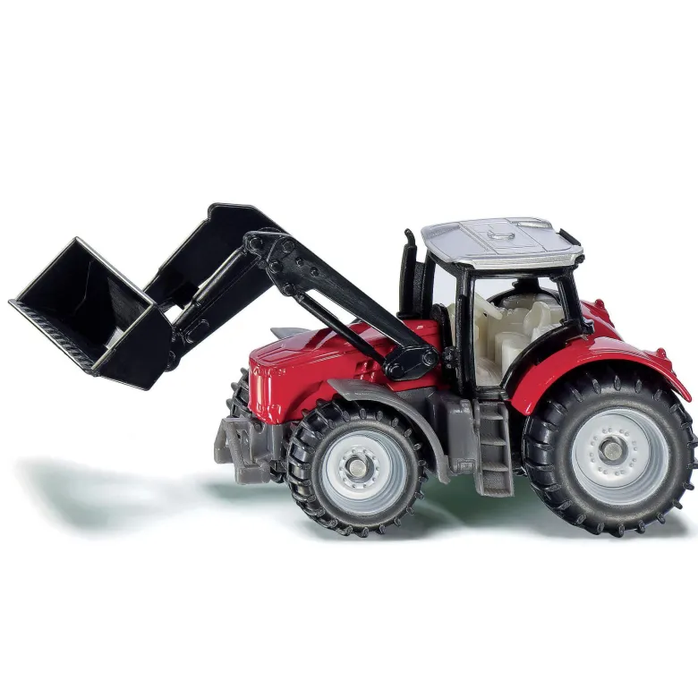Siku Traktor Massey Ferguson med skopa 1484
