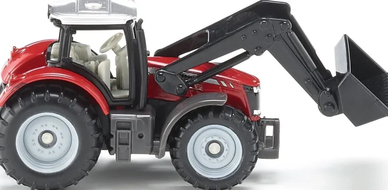 Siku Traktor Massey Ferguson med skopa 1484